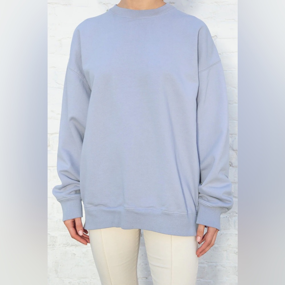 Brandy Melville Erica Sky Blue Pullover Sweater - like new